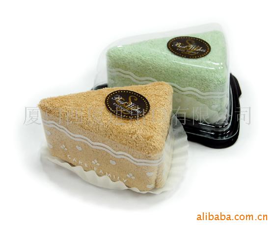 創意新品毛巾長得像蛋糕