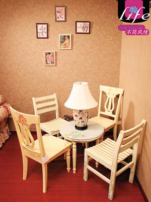 手繪家具:花鳥蟲魚登堂入室