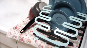 為你節省空間的折疊盤架