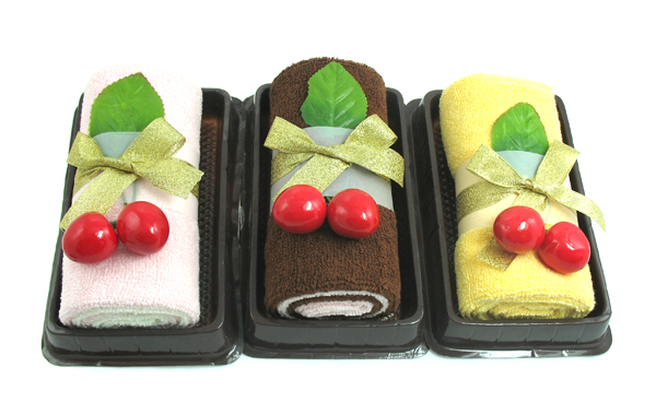 新奇蛋糕毛巾送禮佳品