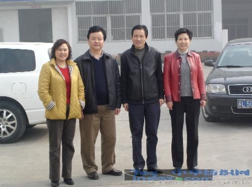 中國家紡協會領導蒞臨圣布凡指導工作