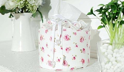 新式田園風格的紙巾盒