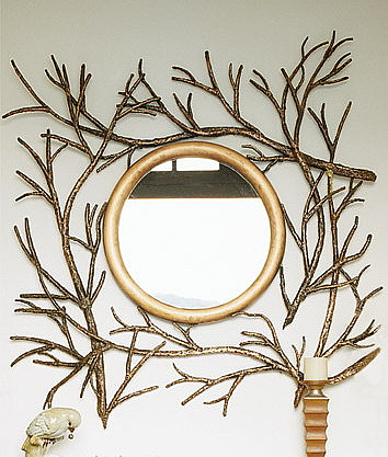 鏡子營造唯美靈動空間