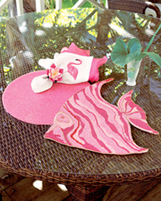 情調餐巾 餐桌的焦點 餐桌上的焦點情調餐巾