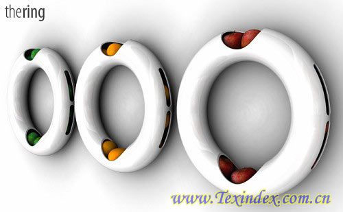 放在墻上的救生圈蘋果架