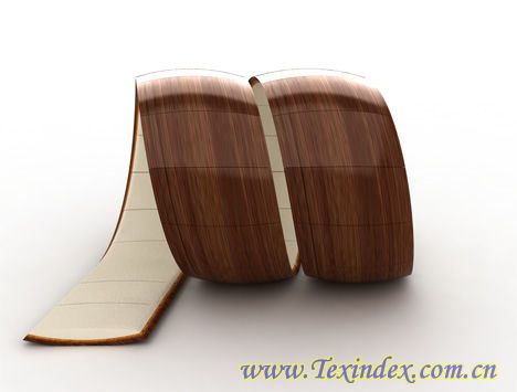 充滿著趣味的座地椅Loopita