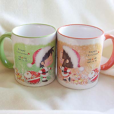 卡通情侶杯讓生活甜蜜又溫馨