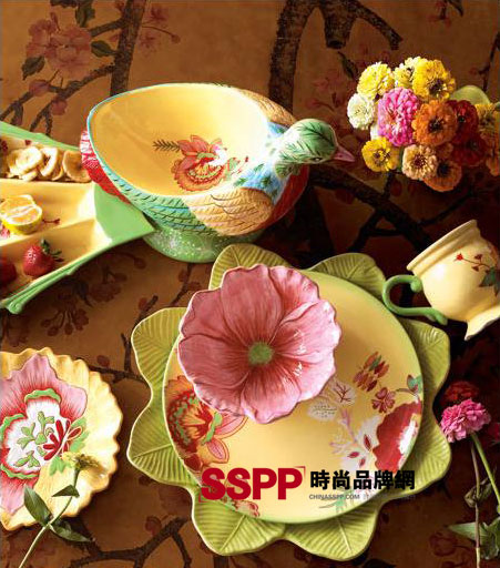 彩色誘人Tracy Porter餐具