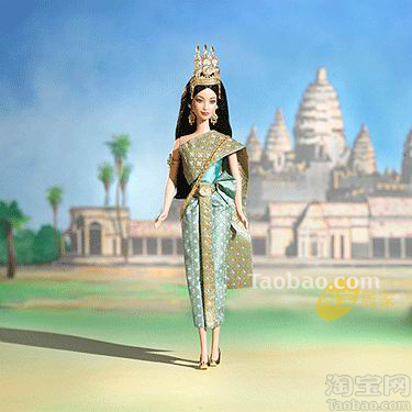 百變芭比娃娃之各國公主系列