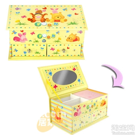 公主家居必備首飾收納盒(一)