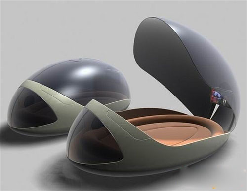 具有未來感的時尚沙發