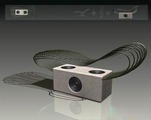 具有未來感的時尚沙發