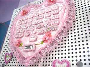 表達甜蜜愛意的萬年歷