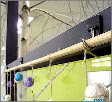 五大家居布置 讓你家COOL到底 時尚彩球門簾詳細DIY教程