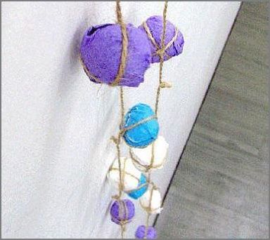 時尚彩球門簾詳細DIY教程 時尚彩球門簾詳細DIY教程