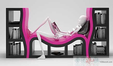 流行新風尚最時尚讀書靠椅