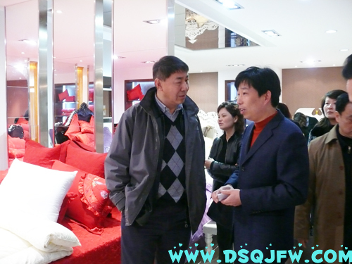 紡織工業協會領導來海調研