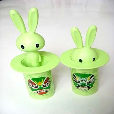 給你歡樂可愛兔子牙簽筒