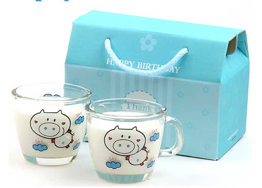 可愛情侶Q杯都是愛的品味