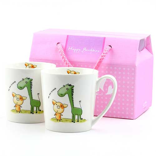 可愛情侶Q杯都是愛的品味