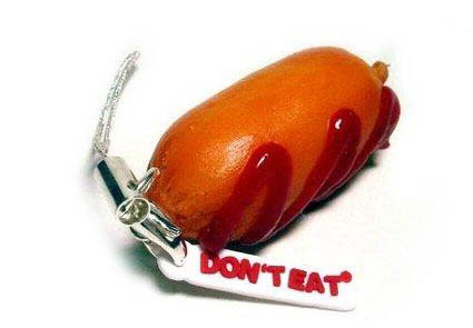 讓人忍不住想咬上一口的手機鏈 讓人忍不住想咬一口手機鏈