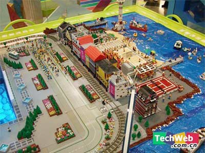 超強!積木搭建奧運場館