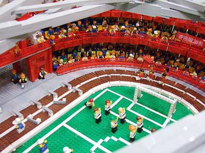 超強(qiáng)!積木搭建奧運(yùn)場(chǎng)館