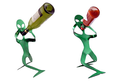 個性酒架讓你不喝酒也陶醉