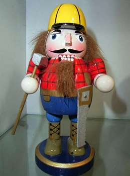 逗趣裝飾胡桃夾子木制玩偶