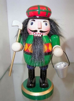 逗趣裝飾胡桃夾子木制玩偶