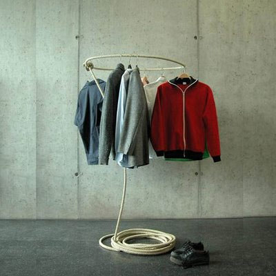 套圈衣架牛仔在我家