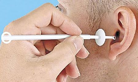 防止意外 安全的挖耳勺