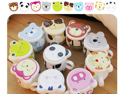 回歸童趣點滴入手的動物杯子