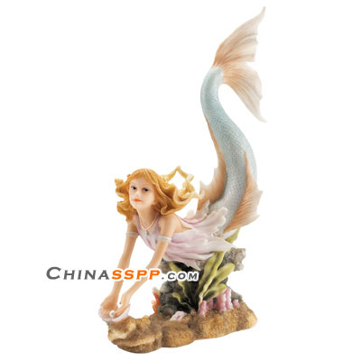歐式風尚美人魚家居雕刻裝飾(一)