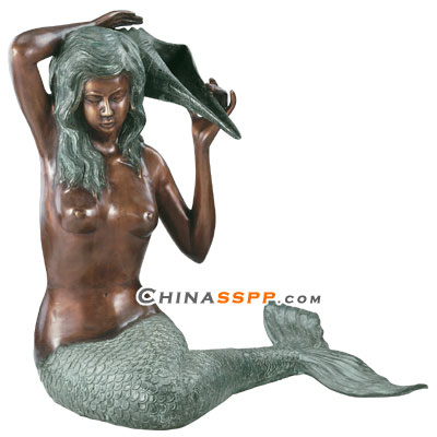 歐式風(fēng)尚美人魚家居雕刻裝飾(二)