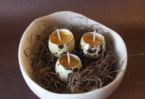 巧妙DIY個(gè)蛋殼蠟燭