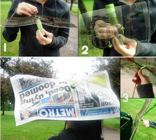 讓人大跌眼鏡創(chuàng)意雨傘