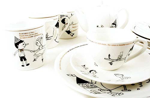 超可愛的插畫馬克杯