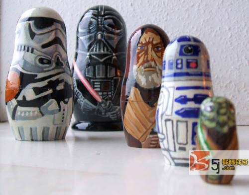 可愛逗趣“套娃”家居小玩意