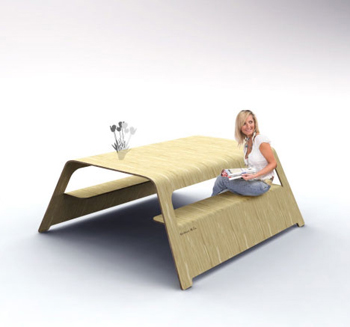 邊吃邊看 不愁食物掉滿地的閱讀托盤 雷人的創(chuàng)意家居用品