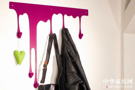 個性掛鉤將趣味釘上墻