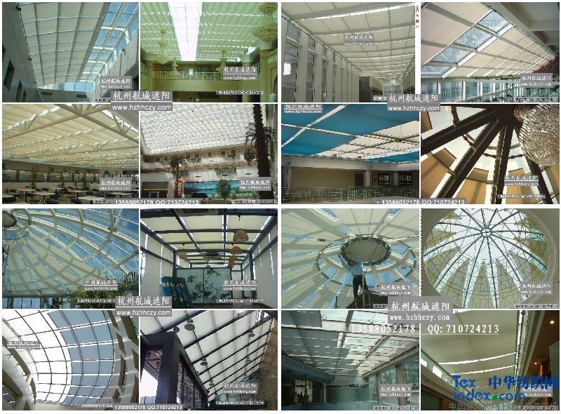 采光頂遮陽簾  用途其他 成份陽光面料 規格電動,手動 型號HC