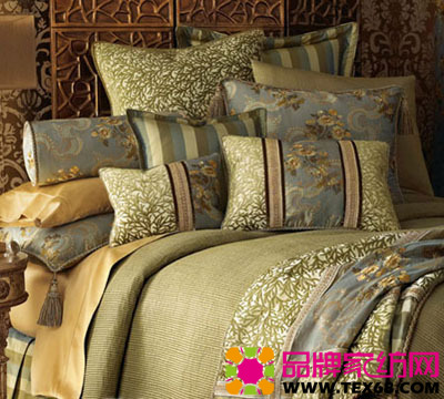 奢華床品凸顯家居精致風(fēng)范