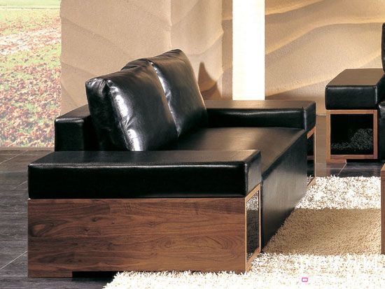 時尚高貴的北歐原木沙發