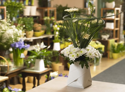 紙做的花瓶創意又情調