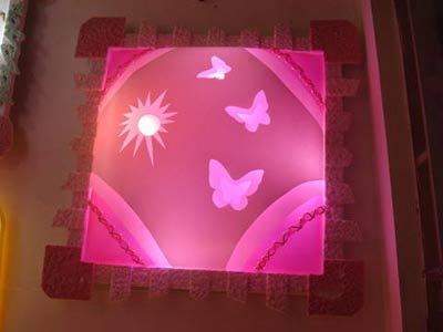 唯美魅力層疊燈飾