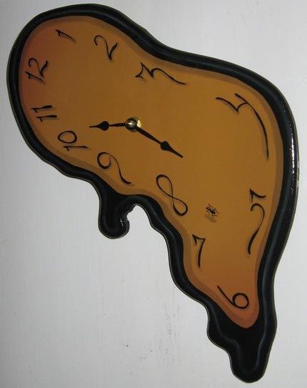 被熔化了的掛鐘