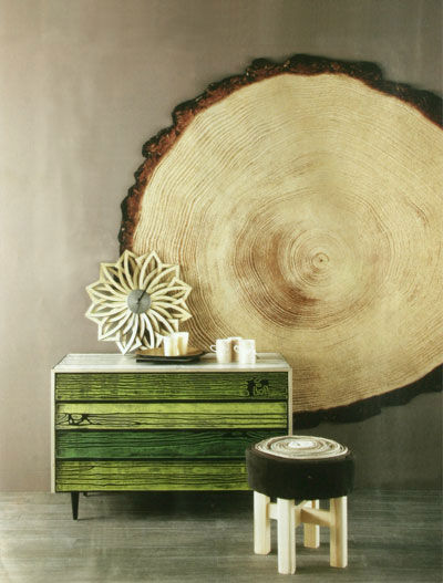 有趣的植物根地毯設計