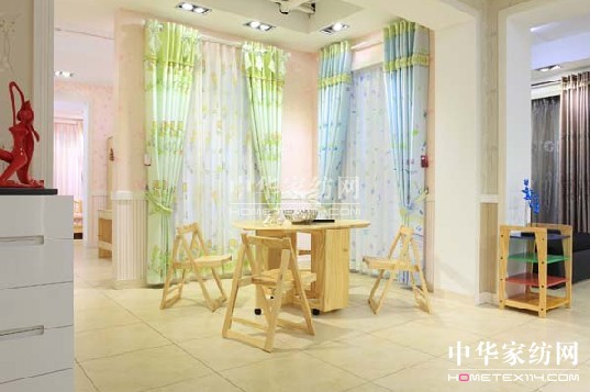 蝶依斕:布藝窗簾專賣店6S管理