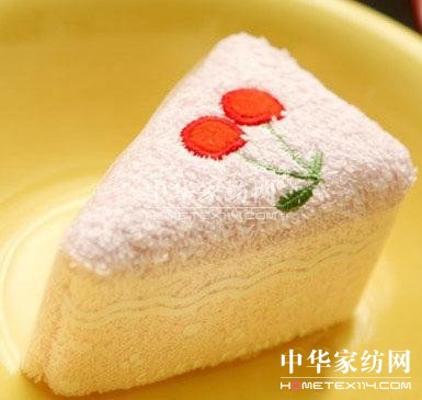 蛋糕一樣“好吃”的可愛毛巾
